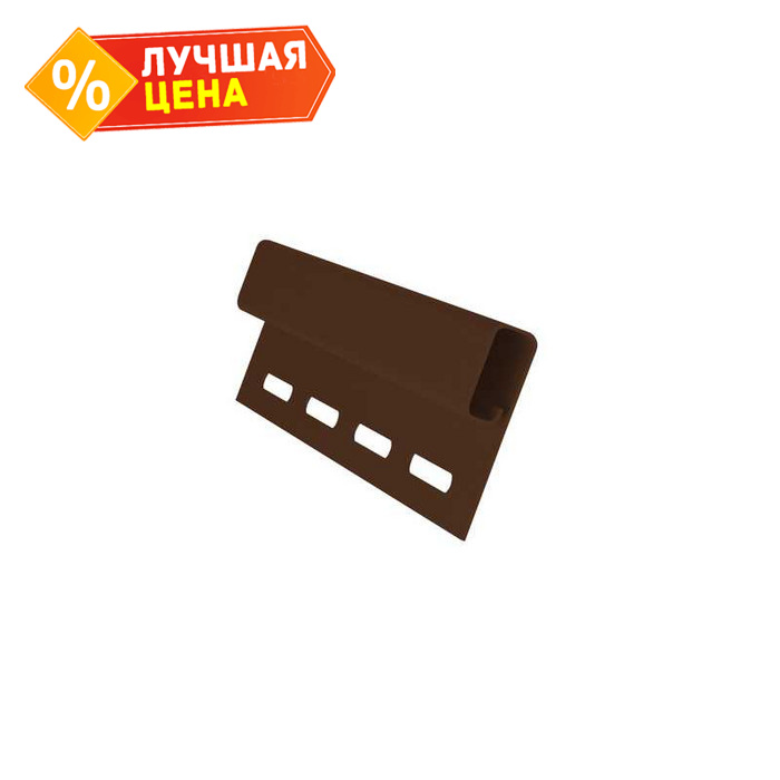 Планка финишная 3,00 двухслойная Grand Line акрил (АСА) светлый дуб