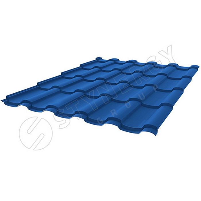 Металлочерепица Stynergy Stella CORUNDUM50 (0.5) RAL 5005