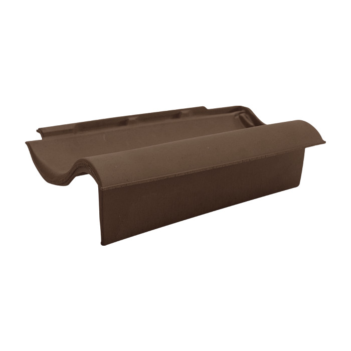 Боковая правая черепица, Modena 11, Орехово-коричневый, ABC