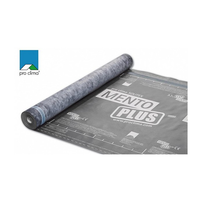 SOLITEX MENTO PLUS connect ветровлагозащитная мембрана (1,5 м х 50 м), Pro clima