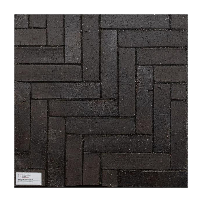 Тротуарная клинкерная брусчатка 240x55x52 мм, PK15 rigel, Westerwalder klinker