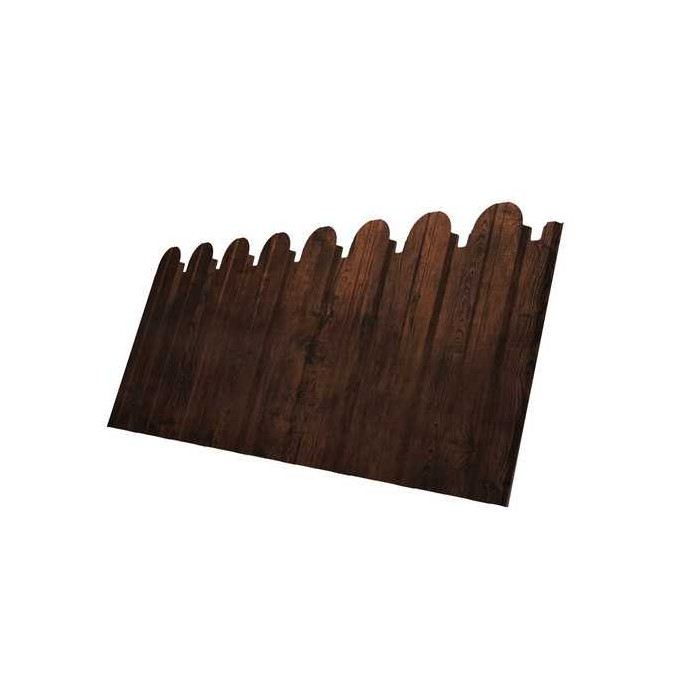 Профлист Grand Line фигурный C10A Print Elite 0.45 мм Cherry Wood