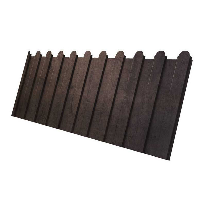 Профлист Grand Line фигурный C8A Print Elite 0.45 мм Antique Wood