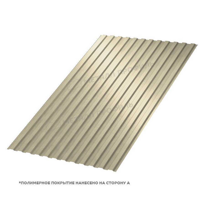 Профлист Металл Профиль МП-10 0,5 NormanMP RAL 1015 Светлая слоновая кость | B